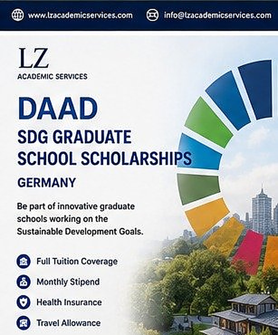 DAAD SDG Graduate School Scholarships flyer