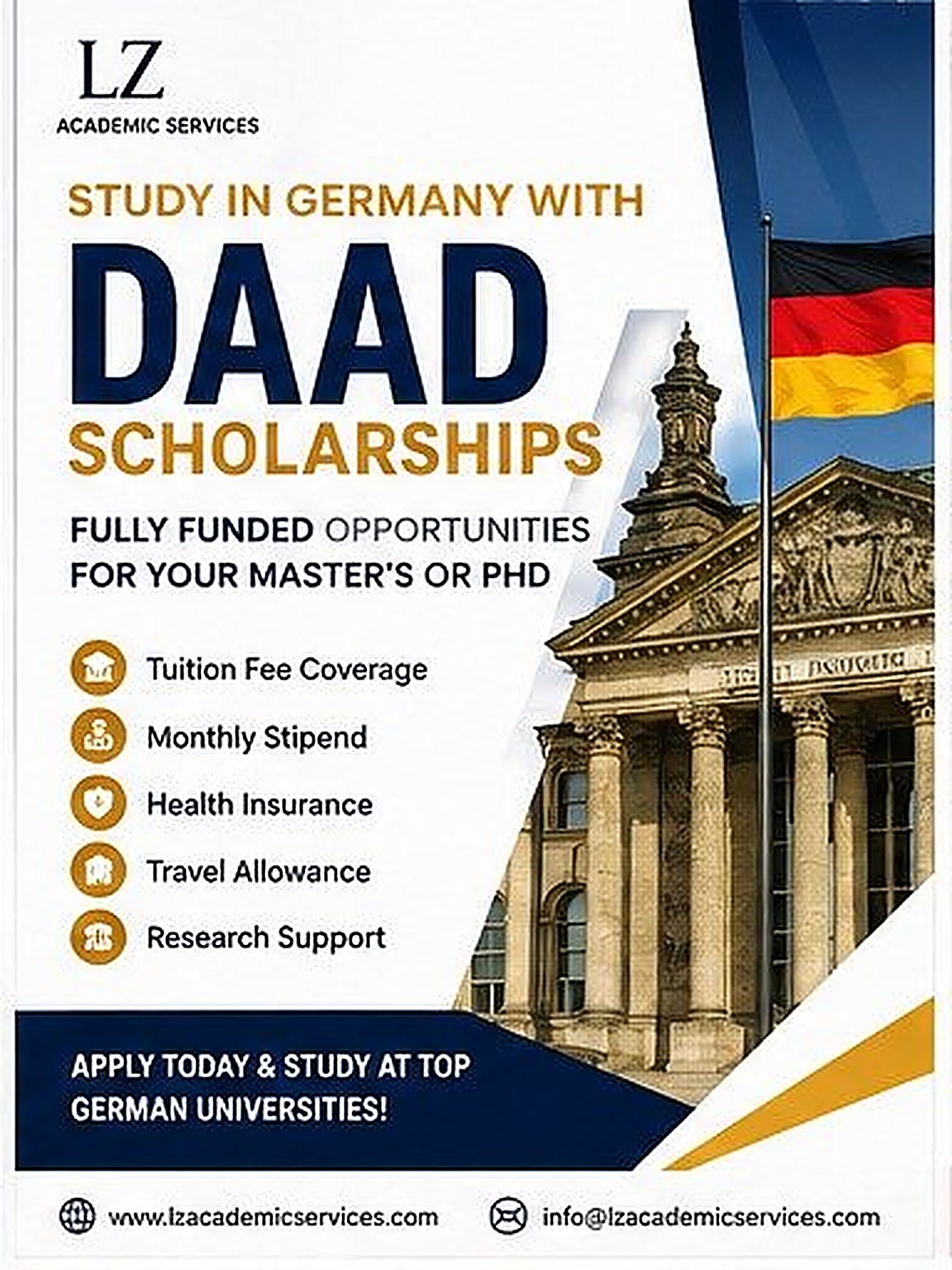 DAAD Scholarships flyer